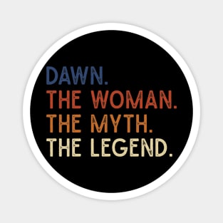 Dawn The Woman The Myth The Legend - Dawn Staley Lover Magnet